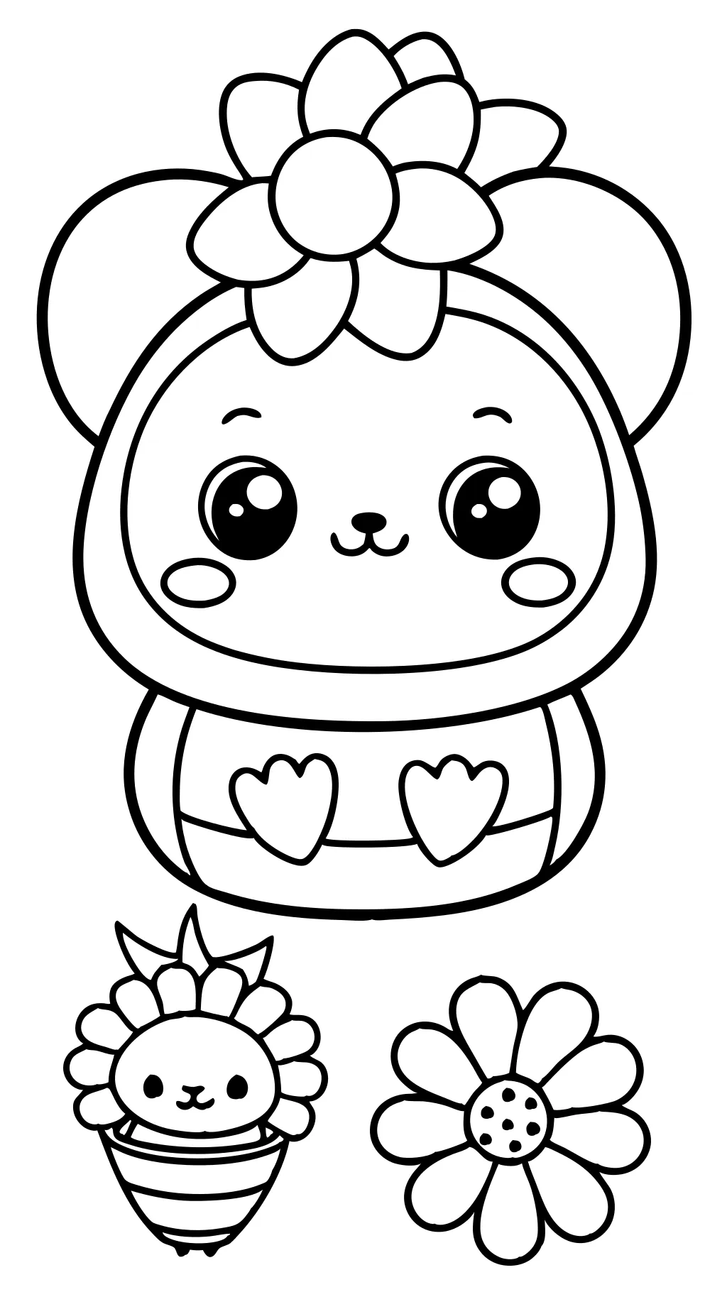 cute mini coloring pages